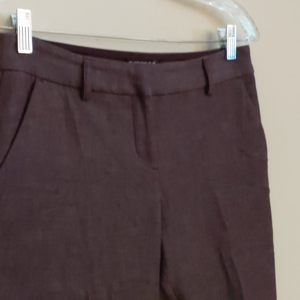 Express slacks (light burgundy, 2R) - Picture 3 of 9